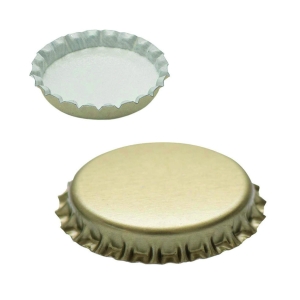 Flaskekapsler 29mm gull 200stk