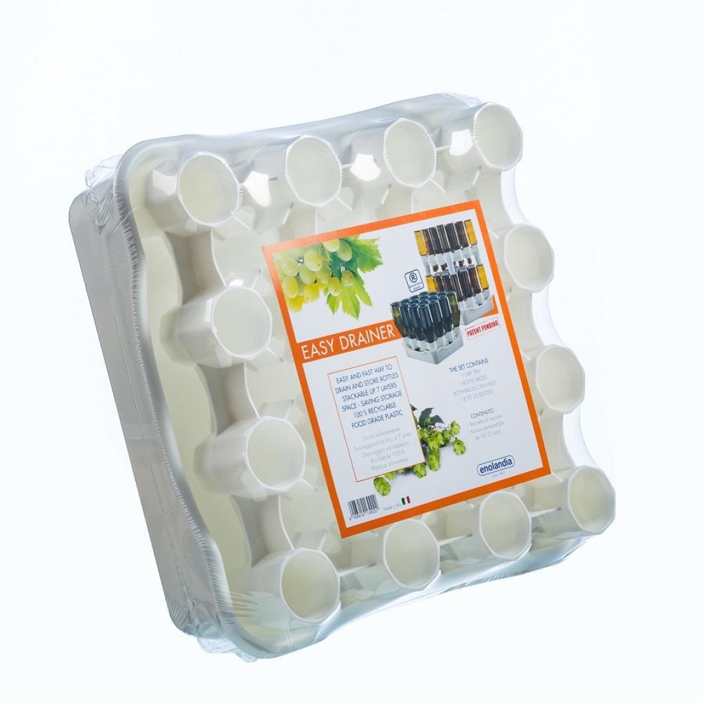 Easy Drainer 50/32 Bottles + Rack