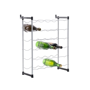 Modular bottle rack for 30 bottles