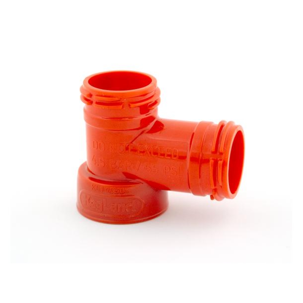 T-stykke for Ball lock ventil med nippel