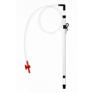 Pumpehevert 44 cm med ventil og festeklipps