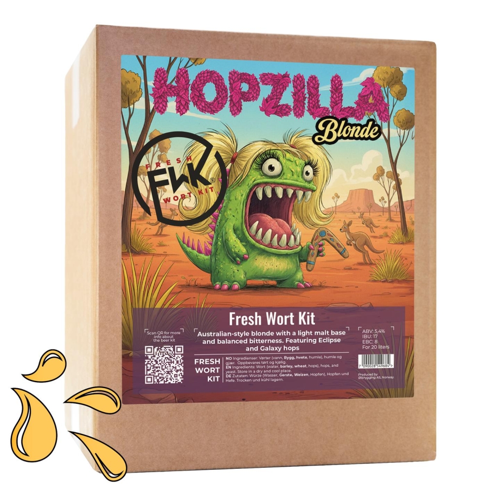 HopZilla Blonde Fresh Wort Kit