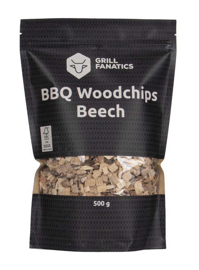 BBQ Beech Chips 500g
