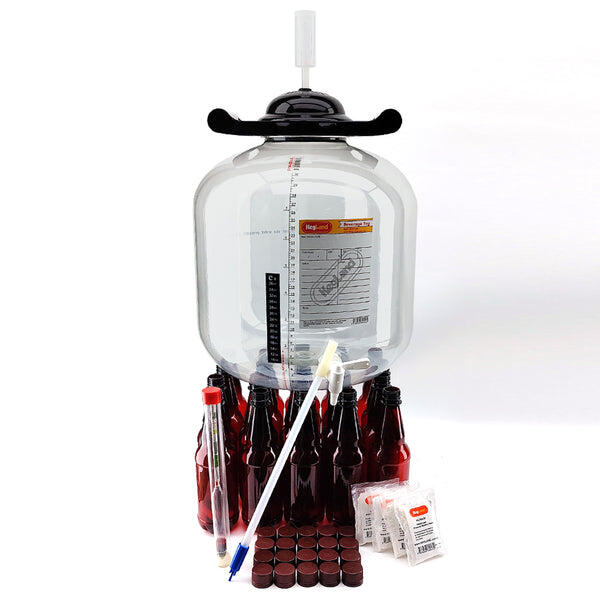 Flat Bottom kit med PET flasker